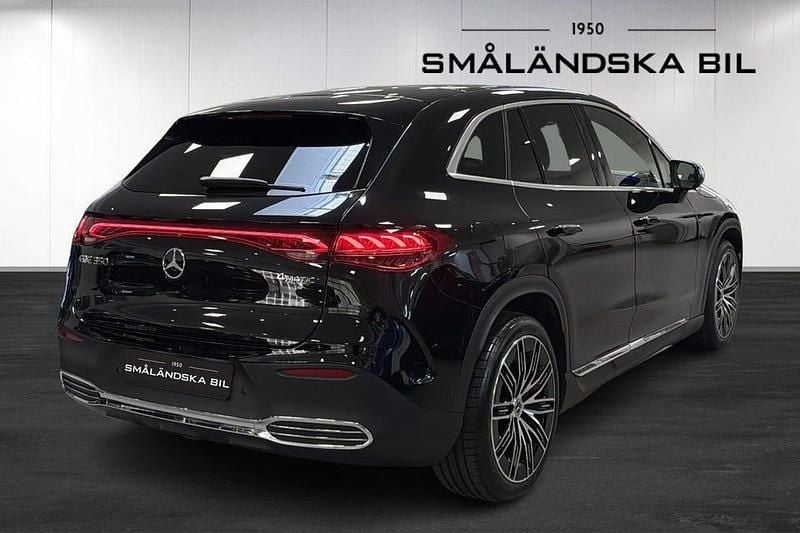 Begagnad Mercedes EQE350 AMG line 214 kW (292 HK) 2024 Svart SUV