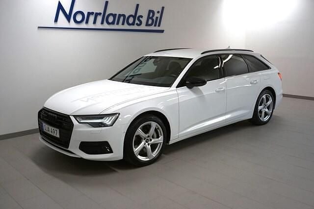 Vit (ibisvit) Begagnad 2023 Audi A6 Comfort Kombi | 419 900 kr (Lite dyr) - Bild 1/4