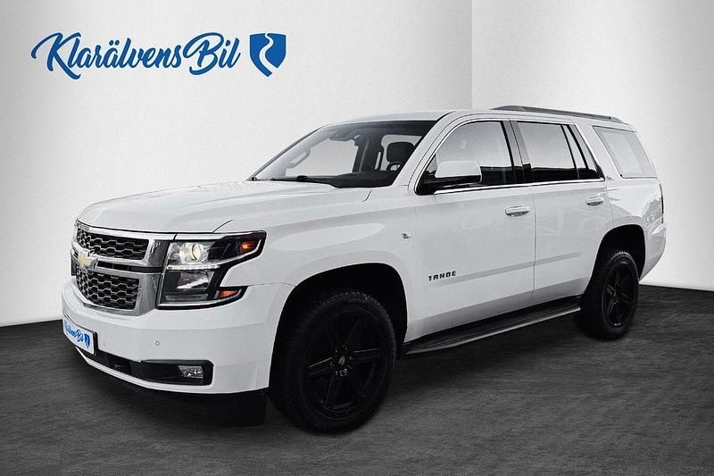 Vit Begagnad 2016 Chevrolet Tahoe SUV | 319 900 kr - Bild 1/4