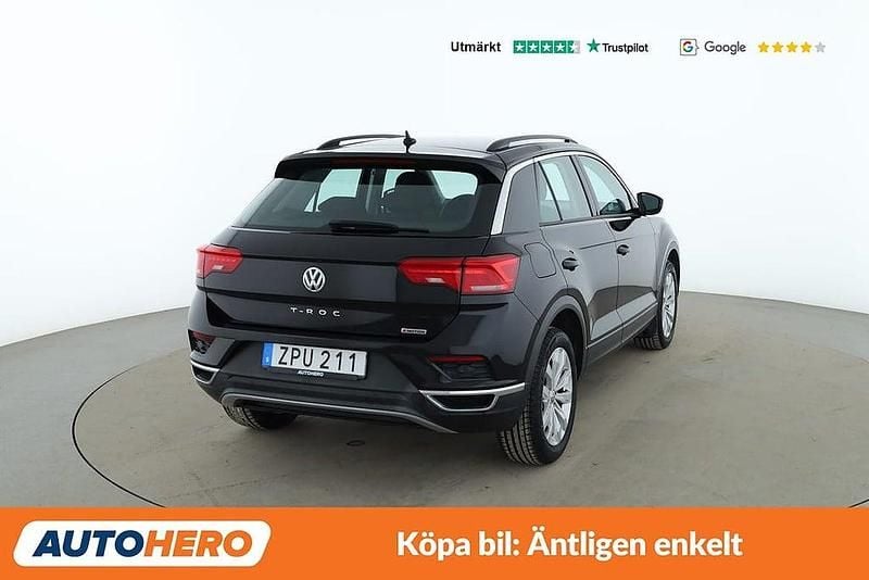 Begagnad VW T-Roc Sportline 192 HK (141 kW) 2018 Svart SUV