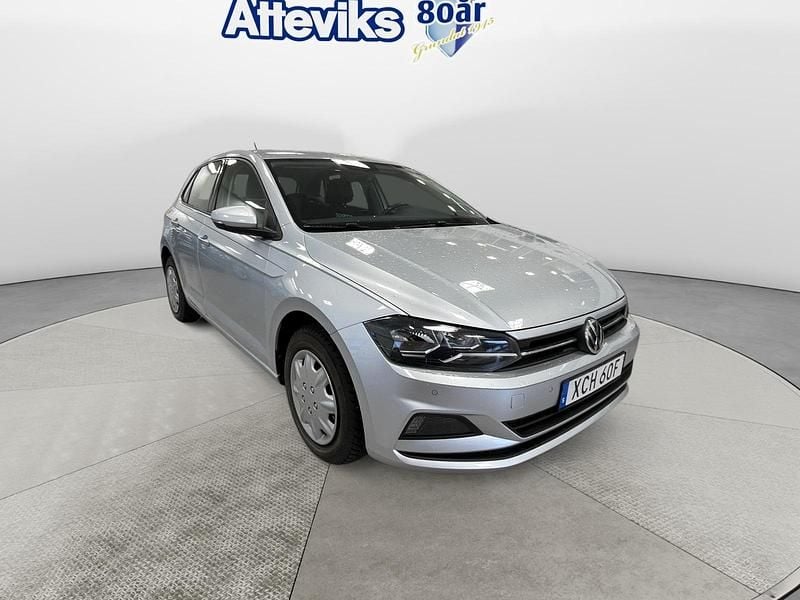 Silver Begagnad 2020 VW Polo Halvkombi | 142 900 kr (Marknadspris) - Bild 1/4