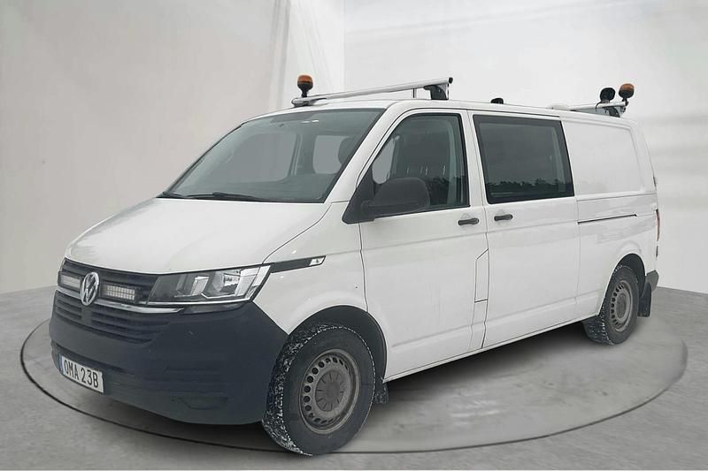 Vit Begagnad 2020 VW T6.1 Van | 379 000 kr - Bild 1/4
