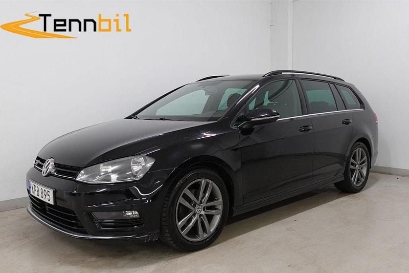 Svart Begagnad 2015 VW Golf VII GT Kombi | 134 900 kr (Lite dyr) - Bild 1/4