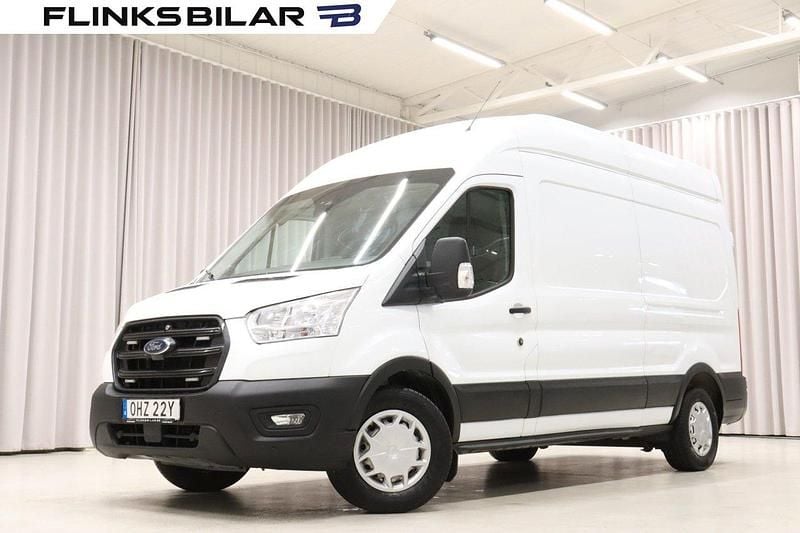 Vit Begagnad 2021 Ford Transit Van | 299 900 kr (Bra pris) - Bild 1/4