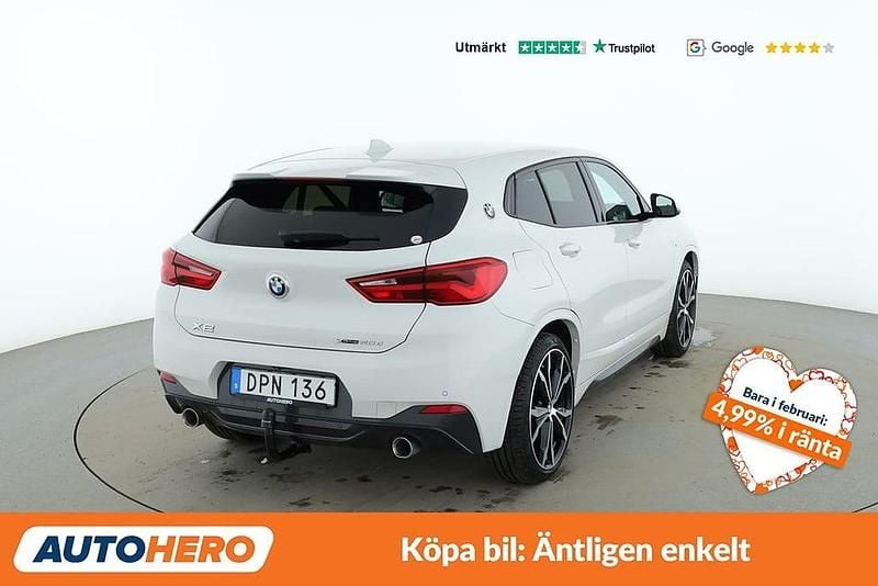 Begagnad BMW X2 M Sport 190 HK (139 kW) 2018 Vit SUV