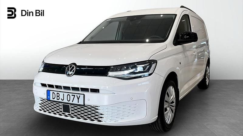 Ny VW Caddy Maxi 122 HK (89 kW) 2025 Vit Minibuss