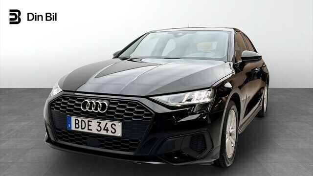 Brilliantsvart Begagnad 2022 Audi A3 Proline | 234 000 kr (Marknadspris) - Bild 1/4
