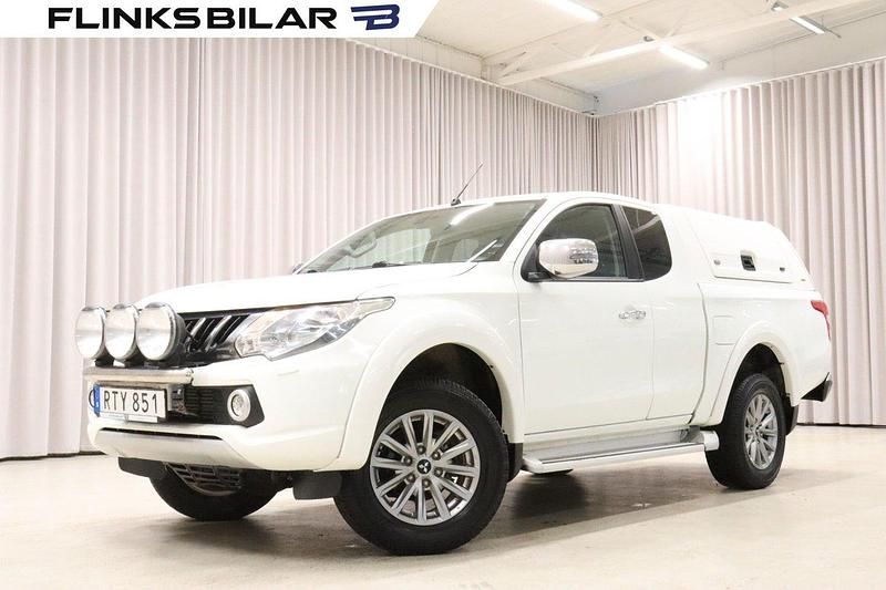 Vit Begagnad 2019 Mitsubishi L200 Pickup | 269 900 kr (Marknadspris) - Bild 1/4