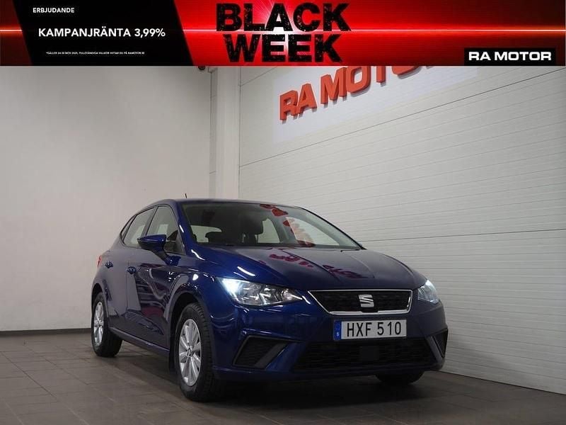 Blå Begagnad 2018 Seat Ibiza Style Halvkombi | 104 900 kr (Marknadspris) - Bild 1/3