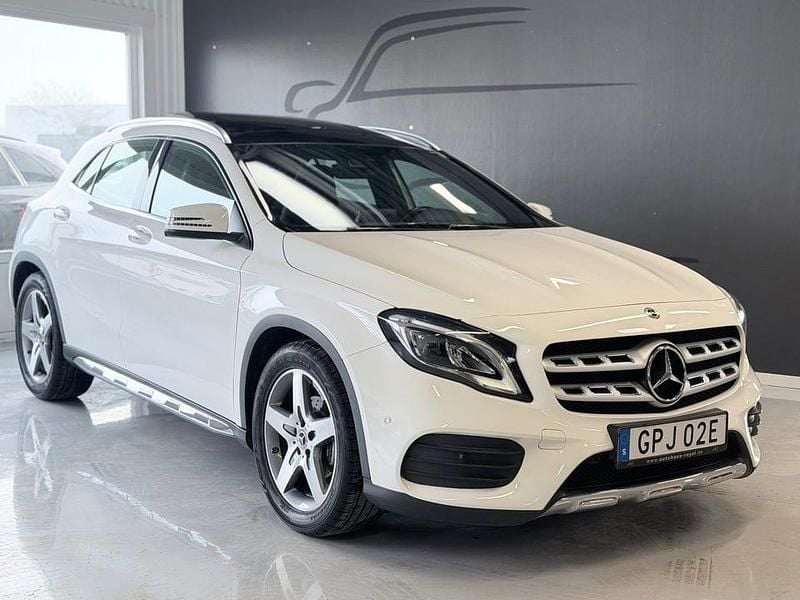 Begagnad Mercedes GLA200 AMG line 156 HK (114 kW) 2020 Vit SUV