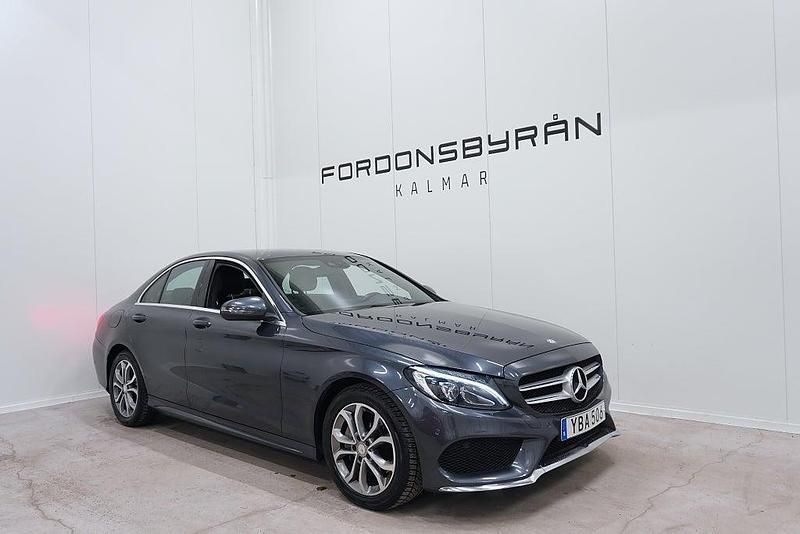 Begagnad Mercedes C220 2016 Grå Sedan