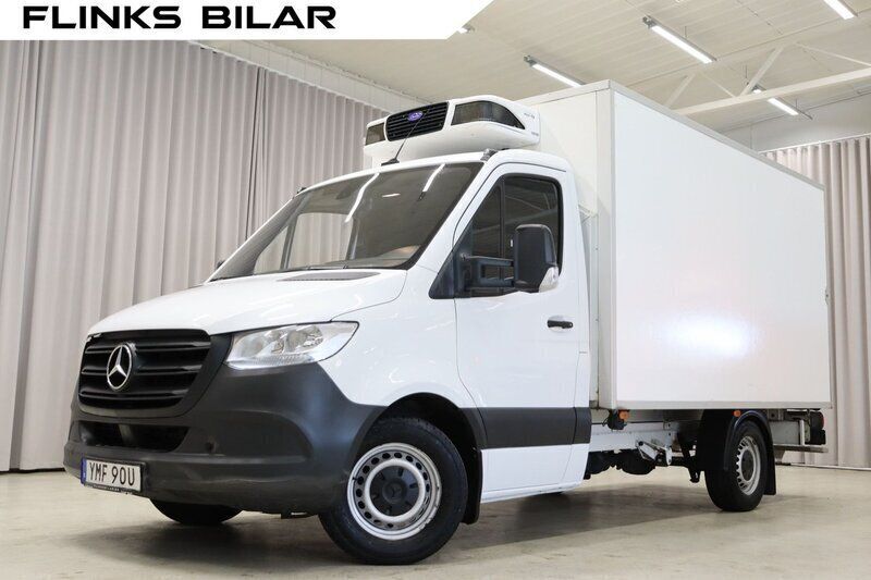 Vit Begagnad 2021 Mercedes Sprinter Van | 279 900 kr (Superpris) - Bild 1/4