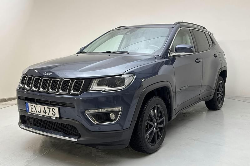 Blå Begagnad 2020 Jeep Compass Limited SUV | 199 000 kr - Bild 1/4