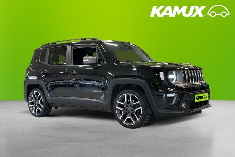 Svart Begagnad 2019 Jeep Renegade SUV | 179 800 kr (Marknadspris) - Bild 1/4