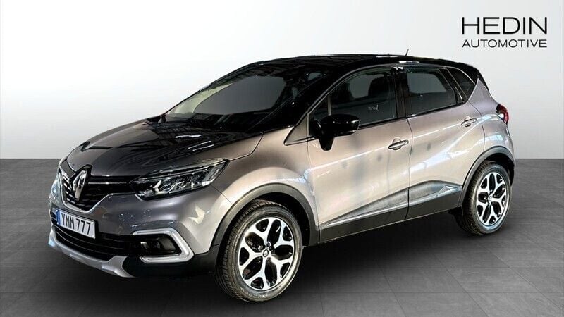 Grå Begagnad 2017 Renault Captur Intens SUV | 109 900 kr (Marknadspris) - Bild 1/4
