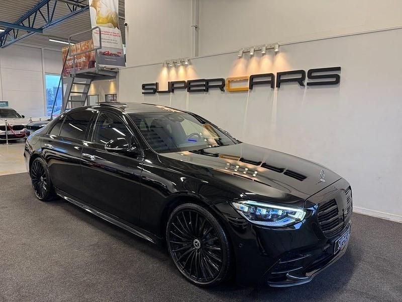 Begagnad Mercedes S580 Exclusive 510 HK (375 kW) 2022 Svart Sedan