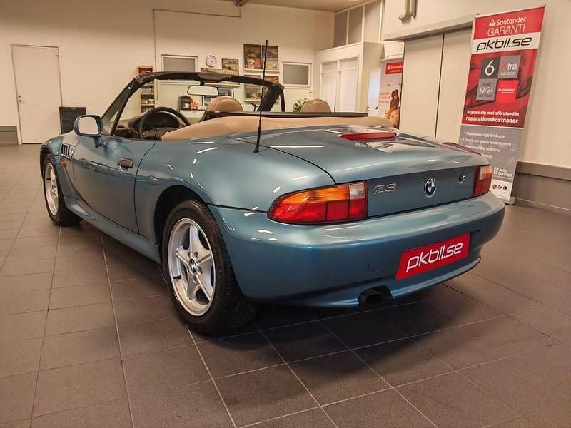 Begagnad BMW Z3 116 HK (85 kW) 1996 Ljusblå Cab