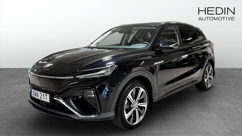 Svart (black) Begagnad 2022 MG Marvel R Performance SUV | 309 900 kr (Marknadspris) - Bild 1/4