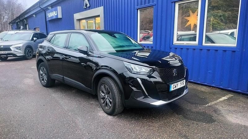 Svart Begagnad 2022 Peugeot 2008 SUV | 189 000 kr (Bra pris) - Bild 1/4