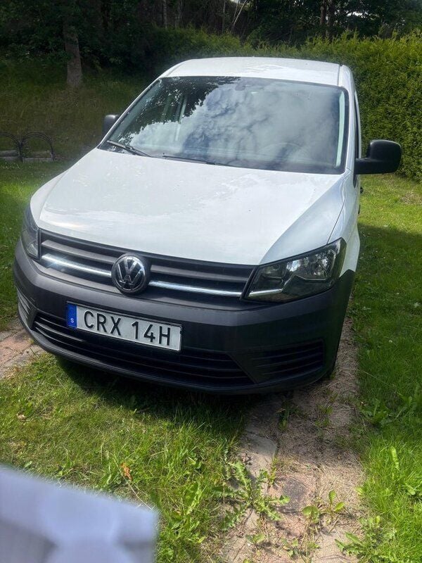 Vit Begagnad 2019 VW Caddy Maxi Minibuss | 179 900 kr (Superpris) - Bild 1/4