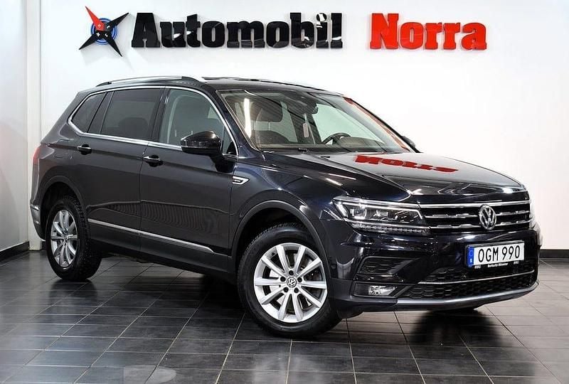 Begagnad VW Tiguan Allspace GT 190 HK (139 kW) 2018 Svart SUV