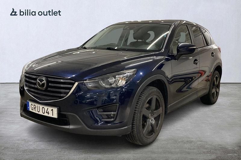 Blå Begagnad 2015 Mazda CX-5 SUV | 139 900 kr (Bra pris) - Bild 1/4