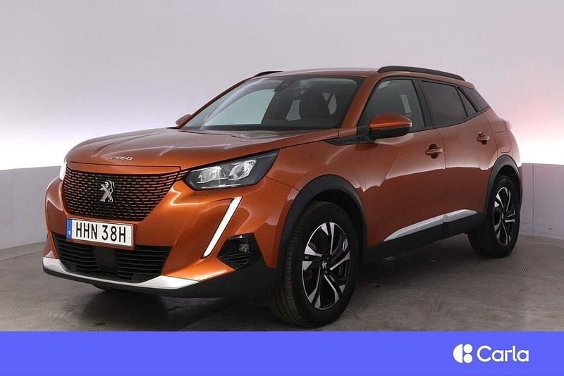 Orange Begagnad 2021 Peugeot e-2008 Allure SUV | 189 900 kr (Marknadspris) - Bild 1/3