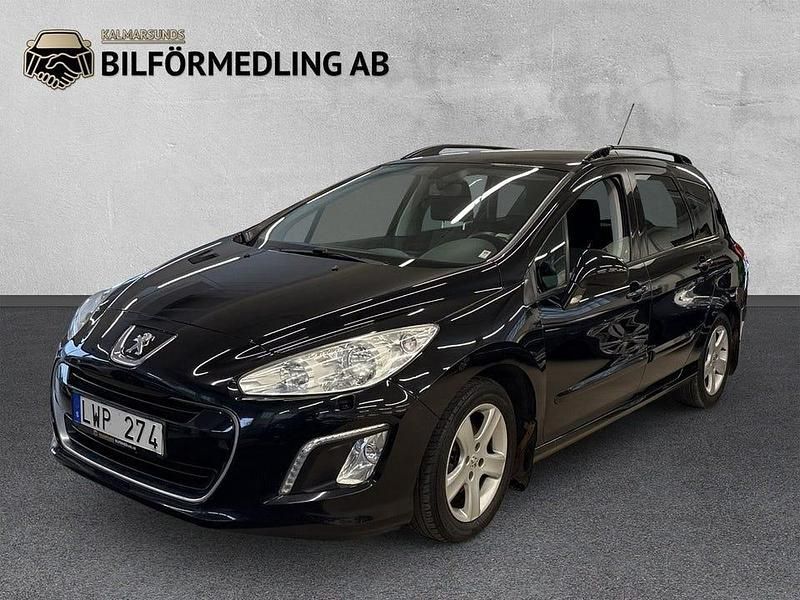 Begagnad Peugeot 308 SW 112 HK (82 kW) 2011 Svart Kombi