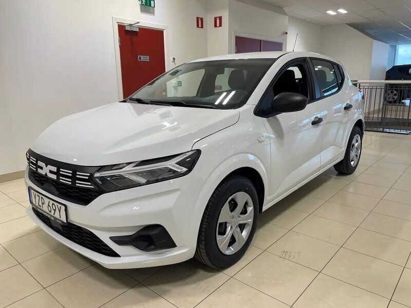 Vit Ny 2024 Dacia Sandero Essentiel Halvkombi | 231 125 kr - Bild 1/4