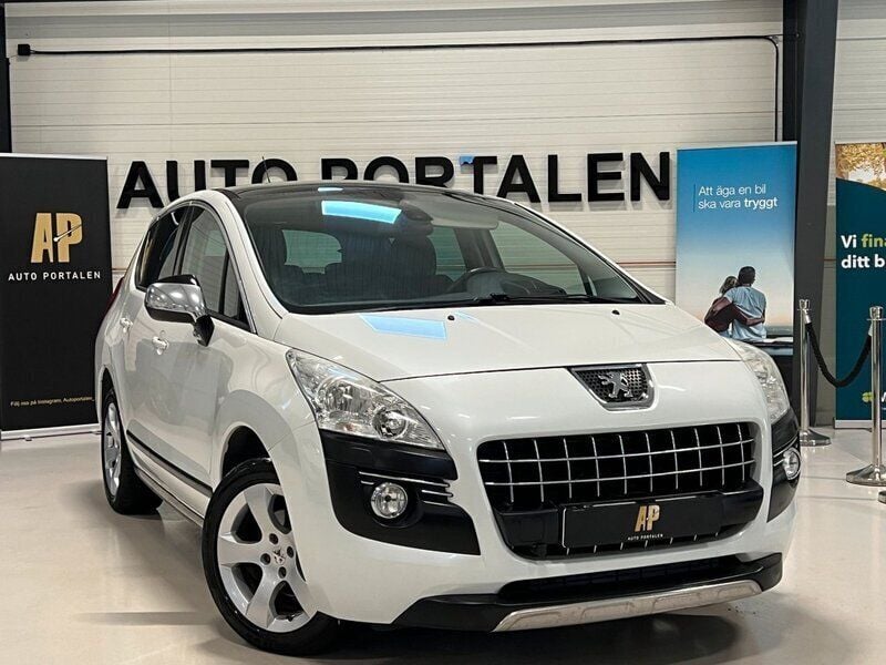 Vit Begagnad 2010 Peugeot 3008 Kombi | 39 900 kr (Bra pris) - Bild 1/4