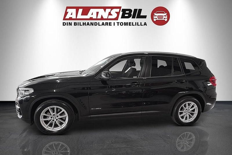 Begagnad BMW X3 Advantage 191 HK (140 kW) 2017 Svart SUV