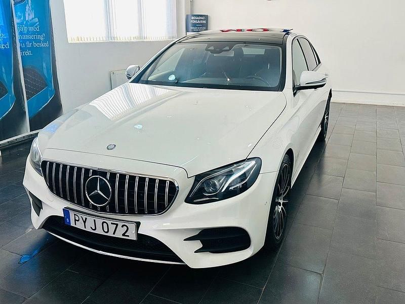 Begagnad Mercedes E220 AMG 195 HK (143 kW) 2016 Vit Sedan