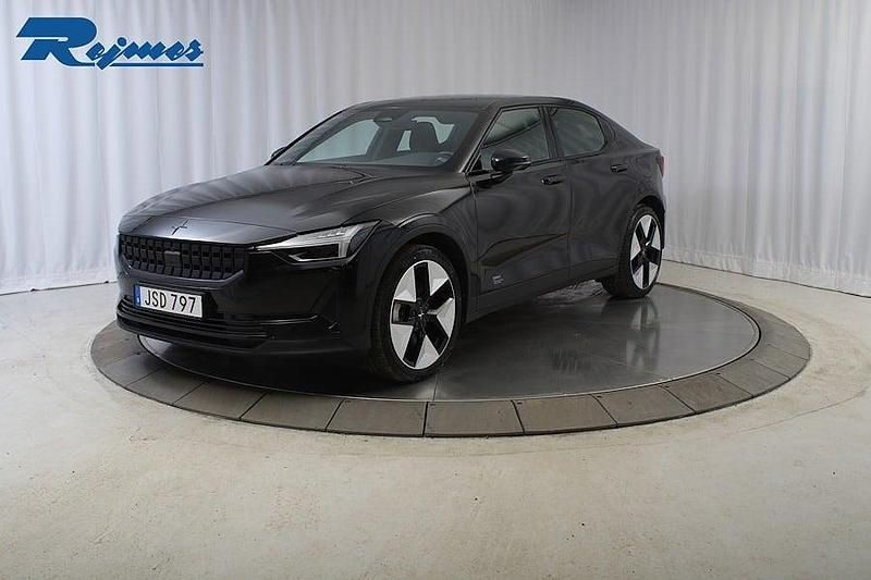 Svart Begagnad 2022 Polestar 2 Plus Halvkombi | 309 800 kr (Superpris) - Bild 1/4