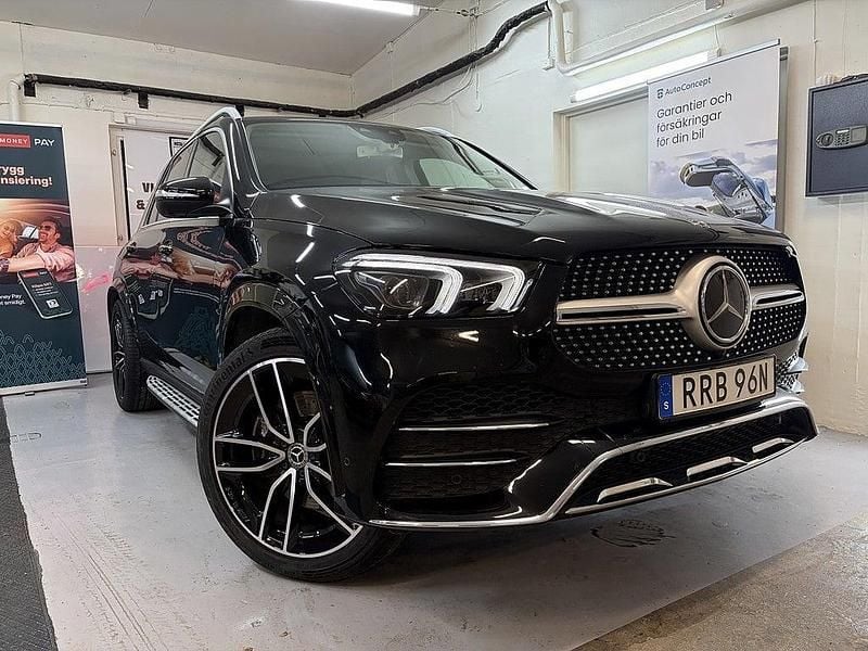 Begagnad Mercedes GLE300 AMG line 245 HK (180 kW) 2019 Svart SUV