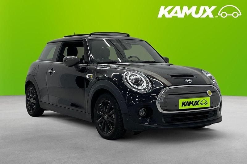 Svart Begagnad 2021 Mini Cooper SE Halvkombi | 199 800 kr (Bra pris) - Bild 1/3