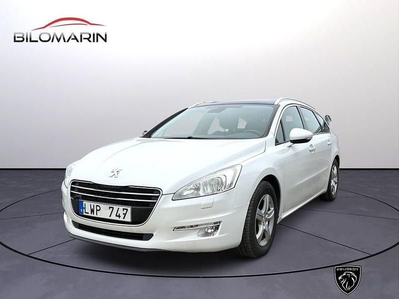 Vit Begagnad 2011 Peugeot 508 SW Active Kombi | 59 900 kr (Marknadspris) - Bild 1/4