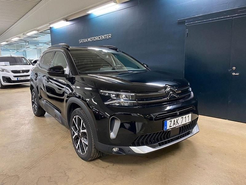 Svart Begagnad 2022 Citroën C5 Aircross PureTech SUV | 269 900 kr (Marknadspris) - Bild 1/4