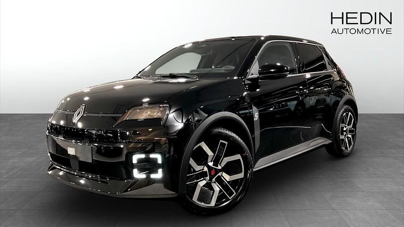 Svart (black) Ny 2025 Renault R5 Techno Halvkombi | 405 800 kr (Marknadspris) - Bild 1/4