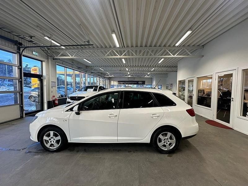 Begagnad Seat Ibiza ST Style 90 HK (66 kW) 2016 Vit Kombi