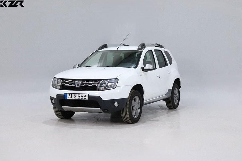 Vit Begagnad 2014 Dacia Duster SUV | 52 900 kr (Marknadspris) - Bild 1/4