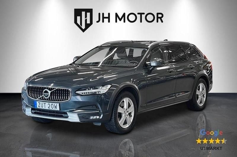 Begagnad Volvo V90 CC Business Edition 190 HK (139 kW) 2019 Mörkblå Kombi