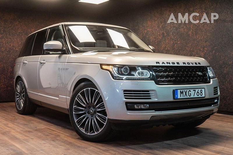 Svart Begagnad 2016 Land Rover Range Rover SE SUV | 458 500 kr - Bild 1/4