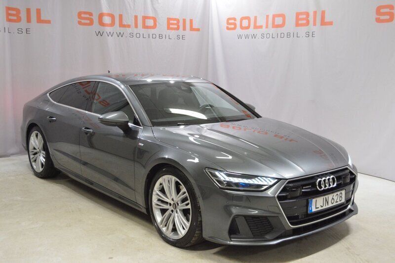 Grå Begagnad 2021 Audi A7 S-Line Halvkombi | 409 900 kr - Bild 1/4