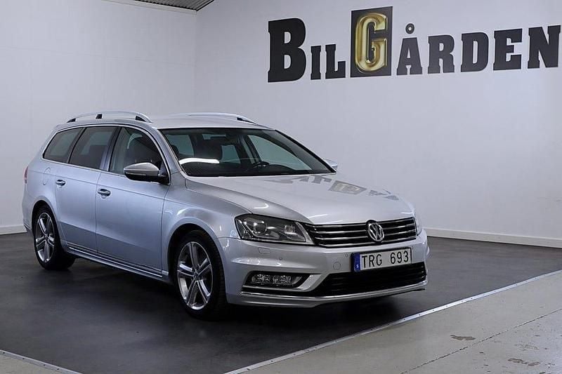 Silver Begagnad 2013 VW Passat GT Kombi | 89 900 kr (Marknadspris) - Bild 1/4