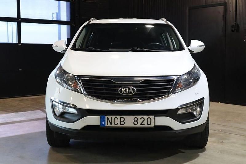 Begagnad Kia Sportage EX 116 HK (85 kW) 2012 Vit SUV