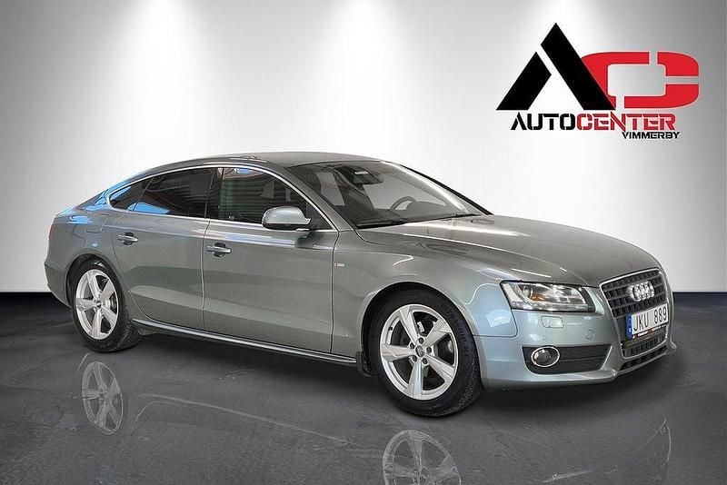 Begagnad Audi A5 Sportback Comfort 180 HK (132 kW) 2010 Grå Halvkombi