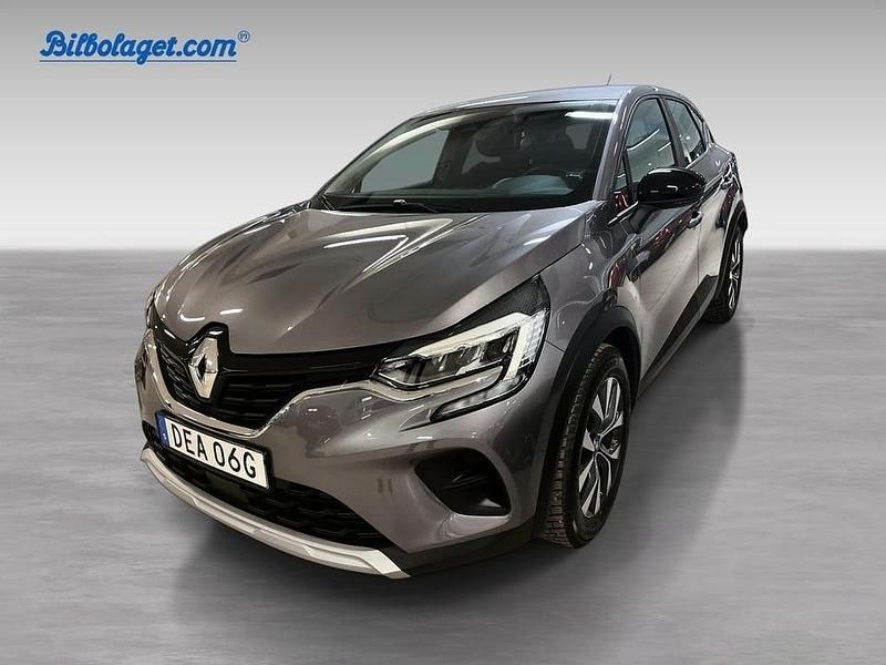 Grå Begagnad 2022 Renault Captur Zen SUV | 209 000 kr (Marknadspris) - Bild 1/4