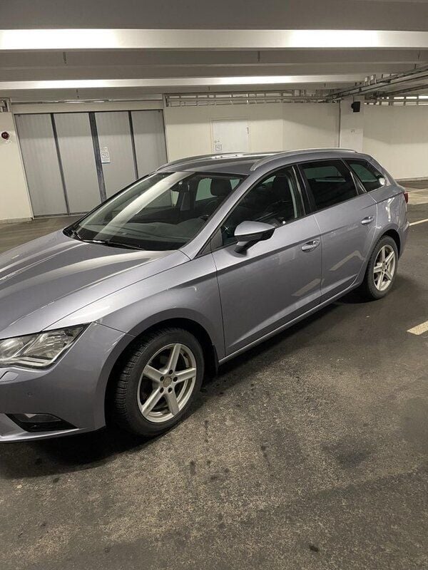 Silver Begagnad 2016 Seat Leon ST Style Kombi | 89 900 kr (Superpris) - Bild 1/4
