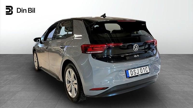 Begagnad VW ID.3 Pro Performance 150 kW (204 HK) 2022 Grå Halvkombi