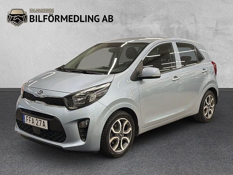 Blå Begagnad 2019 Kia Picanto Halvkombi | 129 800 kr (Marknadspris) - Bild 1/4